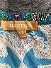 Ellen Tracy Paisley Teal Jumpsuit Size XL - photo 4
