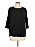 Lou & Grey Black Pullover Sweater Size L - photo 1