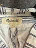 Madewell Stripes Silver Linen Pants Size 2 - photo 7