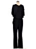 H By Halston 100% Polyester Solid Black Jumpsuit Size M - photo 2