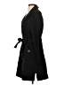 Gallery 100% Polyester Black Trenchcoat Size S - photo 5
