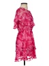 Jessica Simpson 100% Polyester Tropical Pink Cocktail Dress Size XS - photo 4