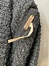 Free People Black Pullover Sweater Size M - photo 7