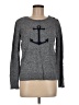 Nautica 100% Cotton Gray Pullover Sweater Size M - photo 1