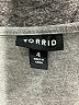 Torrid Solid Gray Casual Dress Size 4X Plus (4) - photo 7