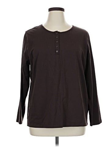D&Co. Long Sleeve Henley (view 1)