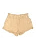 Free People 100% Cotton Tan Shorts Size S - photo 1