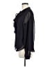 Tommy Hilfiger 100% Polyester Blue Long Sleeve Blouse Size M - photo 5