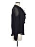 Tommy Hilfiger 100% Polyester Blue Long Sleeve Blouse Size M - photo 4