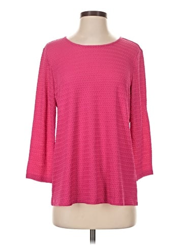 Susan Graver 3/4 Sleeve T-Shirt (view 1)