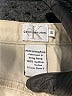 CALVIN KLEIN JEANS 100% Cotton Ivory Cargo Pants Size S - photo 7