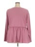 Torrid Pink Long Sleeve Blouse Size 2X Plus (2) - photo 2
