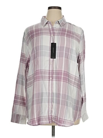 Banana Republic Factory Store Long Sleeve Button-Down Shirt (view 1)