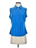 Tommy Hilfiger Blue Sleeveless Blouse Size S - photo 1