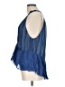 Akemi + Kin Blue Sleeveless Blouse Size L - photo 5