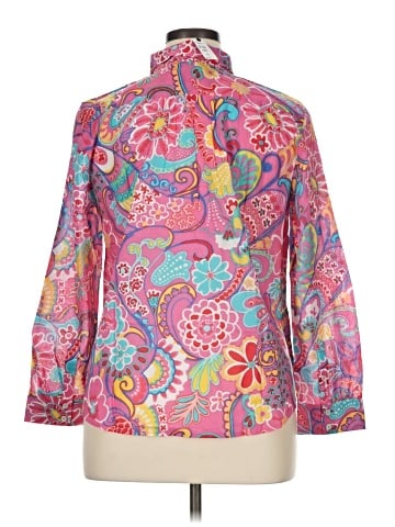 Talbots Long Sleeve Button-Down Shirt (view 2)
