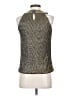 Alfani Silver Sleeveless Blouse Size XS - photo 2