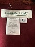 Coldwater Creek Burgundy Blazer Size L - photo 6