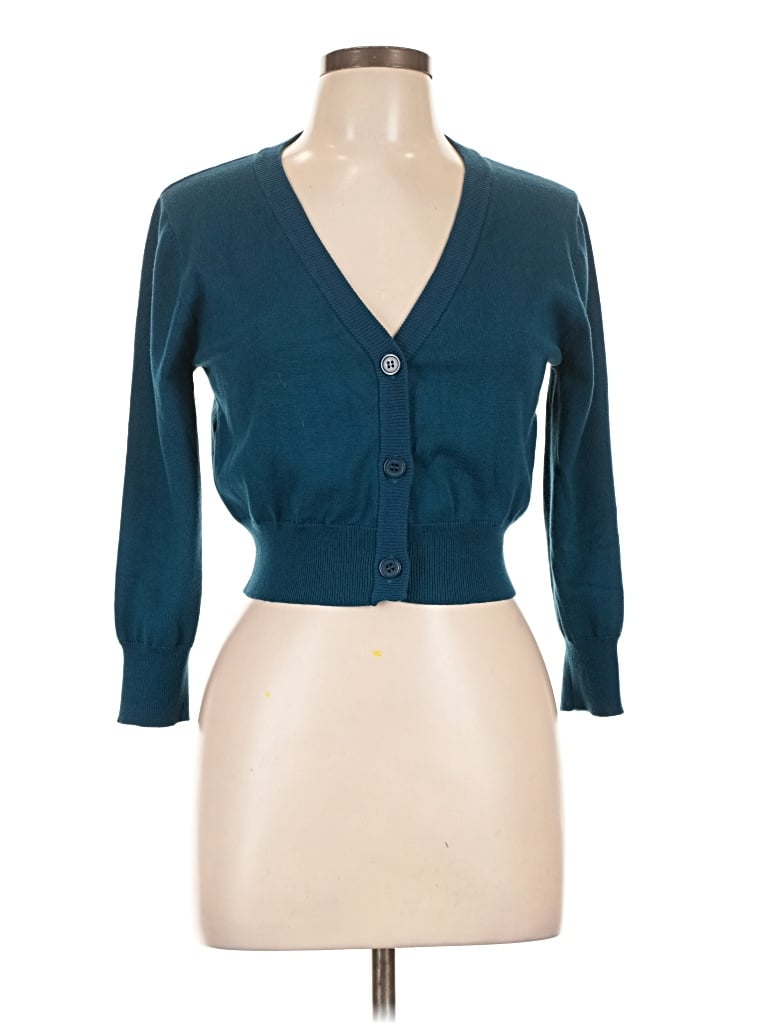 Pre-owned Urban Coco Cardigan Sweater In Teal