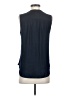 Vince Camuto 100% Polyester Blue Sleeveless Blouse Size XS - photo 2