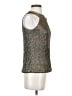 Alfani Silver Sleeveless Blouse Size XS - photo 4