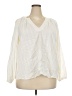 Old Navy Ivory Long Sleeve Blouse Size 2X - photo 1