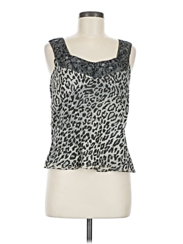 Dorothee Bis Sleeveless Silk Top (view 1)