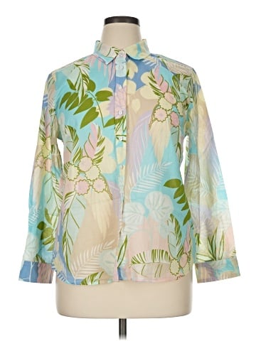 Talbots 3/4 Sleeve Blouse (view 1)
