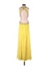 Betsy & Adam 100% Polyester Yellow Cocktail Dress Size 8 - photo 2