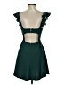 Mi ami Solid Green Cocktail Dress Size S - photo 2