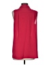 Adrianna Papell 100% Polyester Red Sleeveless Blouse Size S - photo 2