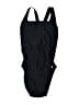 Speedo Solid Black One Piece Swimsuit Size 6 - photo 1