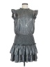 TCEC Metallic Silver Cocktail Dress Size M - photo 1