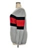 Tommy Hilfiger 100% Cotton Color Block Gray Pullover Sweater Size XXL - photo 5