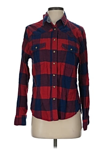 Jachs Girlfriend Long Sleeve Button-Down Shirt (view 1)