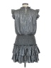 TCEC Metallic Silver Cocktail Dress Size M - photo 2