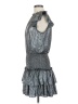 TCEC Metallic Silver Cocktail Dress Size M - photo 5