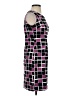 Kasper Graphic Purple Cocktail Dress Size 4 (petite) - photo 4