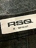 RSQ Solid Black Denim Shorts Size 26 waist - photo 3
