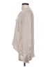 Trouve 100% Polyester Tan Long Sleeve Blouse Size M - photo 5