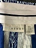 Kenar Chevron-herringbone Blue Shorts Size 6 - photo 3