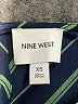 Nine West Chevron-herringbone Green Casual Dress Size XS - photo 7
