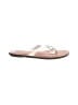 Mossimo Silver Flip Flops Size 9 - photo 1