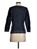 Aqua Tweed Blue Pullover Sweater Size S - photo 2