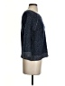 Aqua Tweed Blue Pullover Sweater Size S - photo 4