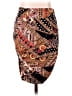 Free People Paisley Black Tan Casual Skirt Size XS - photo 1