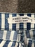 Almost Famous Stripes Blue Casual Pants Size 3 - photo 4