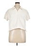 Zella Ivory Short Sleeve Blouse Size XL - photo 1