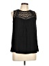Loveappella Black Sleeveless Blouse Size L - photo 1
