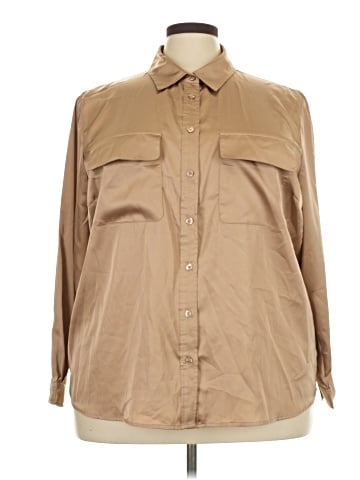 Jones New York Long Sleeve Button-Down Shirt (view 1)